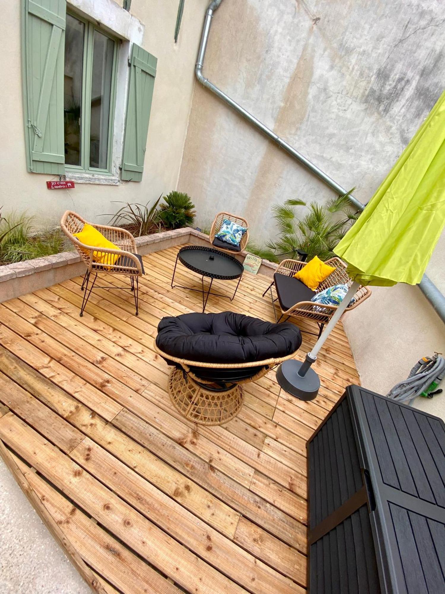 Superbe Appartement Terrasse Et Parking Gratuit 欧塞尔 外观 照片